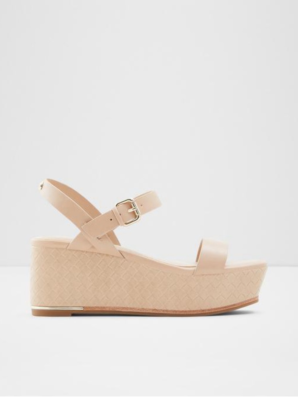 Aldo Eloiniel Platform Sandal- Bone